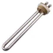 220V Tubular Electric Water Heater DN25 Immersion Heating Element 750/1000/1500W
