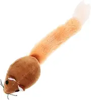 JUMPLAWN Catnip Mouse for Cats Plush Interactive Kitten Teething Unique Chewable Mice Design for Playtime Fun Teeth Cleaning Reduces Loneliness Present for Cat Lovers