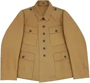 [militaryharbor] WW2 WWII German Tropical Heer M43/M44 EM Summer Sand Field Tunic