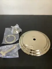 Newport Brass Shower Trim Plate w/Handle. French Gold. 4-984BP/24A. C3