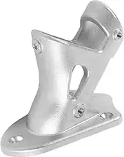 Marine Flag Pole Bracket, Stainless Steel Double Position Holder for Boat, Yacht, Fishing Ship, Accommodating 32mm Poles with Easy Installation for Marine and Terrestrial