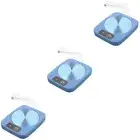 Set of 3 Heating Coaster Warmers Electric Coffee Heater Pad