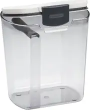 2 Piece BPA-Free Dishwasher-Safe Plastic ProKeeper 4-Quart Flour Container