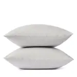 Coyuchi Refined Percale Standard Pillowcase, Pair