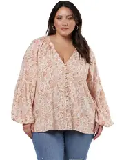 [The Poetic Gypsy] Venus Goddess Blouse in Assorted