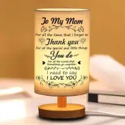 Table Lamp for Mom's Day Gifts, Night Light & Valentines Present
