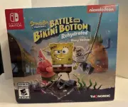 NEW Spongebob Squarepants Battle for Bikini Bottom Shiny Edition Nintendo Switch