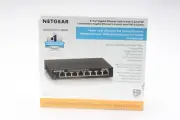 Netgear GS308P-100NAS 8-Port Gigabit Ethernet Unmanaged Switch - NEW