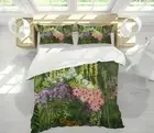 3D Flower 3776NA Bed Pillowcases Quilt Cover Duvet Allan P. Friedlander Fay