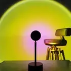 Colorful Rainbow Sunset Lamp LED Projector for Home Decor Night Light