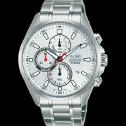 Alba Prestige Sports Chronograph Silver Dial Mens Watch AM3877X