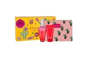 Escada Flor Del Sol 3pc Women Gift Set - Eau De Toilette & Body Lotion & Clutch Bag 50ml