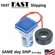 Digital Voltmeter Ammeter Lights Voltage Current AC DUAL Panel Meter 500V 100A