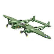 545pc World War 2 Lockheed P-38 Lightning H Building Vehicle Kit 8y+