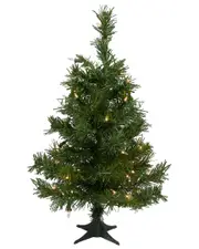 Northlight 2ft Pre-Lit Medium Royal Pine Artificial Christmas Tree