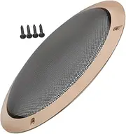 CHILDWEET Speaker Grill Mesh Cover Protective Car Speaker Guard Elegant Decor for Diy Audio Systems