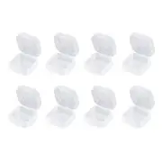 24 Pcs Small Plastic Box Clear Storage Container Mini Case for Items