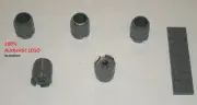 LEGO NEW 2x2x1.667 Dark Stone Grey Barrel (5x) 4218730 6278986 Brick 2489