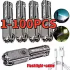 Super Bright Torch Rechargeable 990000LM LED Flashlight Tactical Police Zoomable
