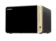 QNAP TS-664-4G 6 Bay Intel Celeron N5095 4-core 8GB DDR4 2xSlot 2xM.2 2x2.5GbE WOL 2xUSB3.2 1xHDMI2.0 Hot-swappable r