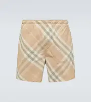[Burberry] Burberry Burberry Check swim trunks UK 50 beige