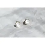 圓幣 - 簡約主義珍珠耳環 / COIN - MINIMALIST'S PEARL EARRINGS