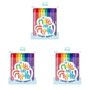 3x 12pc Ooly Make No Mistake Erasable Markers Colouring/Drawing Stationery 3y+