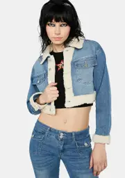[Current Mood] Blue Jean Baby Cropped Jacket