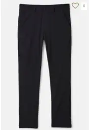 NWT BRIXTON Choice Taper X Slim Chino Utility Pants Men's 34 x 32 Black New $79