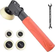 Wood Turning Lathe Sanding Tools Hand Held Bowl Sander with Rotatable Spindle Head 2 Inch 3 Inch Pads