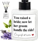 Funny Mother of The Bride Gift, Reed Diffuser Set with Heartfelt Quote, Perfect