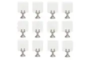 TRENTON HARP SHAPE PLACE CARD MENU HOLDER - 40mm - SET OF 12