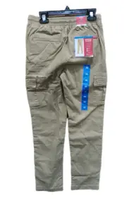 Levi's Youth Cargo Pants Size 12 Pull Up, Stretch, Drawstring Cord H3-2