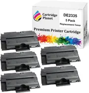 5 Pack Compatible Toner Cartridge for Dell 2335 2335cn 2335dn (6,000 Pages)