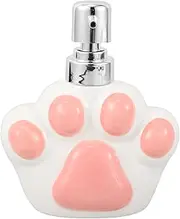 LIGHTAOTAO Paw Lotion Dispenser Bottle Refillable Shampoo Soap Pump Leak Decorative Container for Bathroom Kitchen Multi-Functional Liquid Dispensing