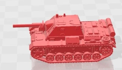 SU-76 - 1:100 scale - USSR - Tanks - Armored Vehicle