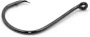 Gamakatsu Circle Offset Point Octopus Hook-Pack of 25 (Black)