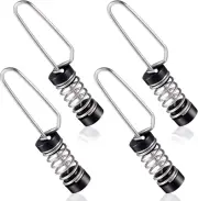 Boat Flag Clips Stainless Steel Marine Flag Clips for Halyards Outrigger Lines A