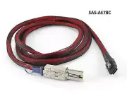 78" External SAS (SFF-8088) M to Internal Mini SAS (SFF-8087) M Cable, SAS-AE78C