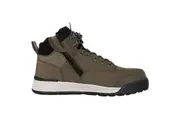 Hard Yakka Mens 3056 Zip Side Safety Work Boot Y60247 - Cedar