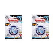 2x Duncan Yo Yo Beginner ProYo Kids/Children Round Classic Fun Toy 6y+ Assorted