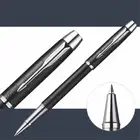 Excellent Parker IM Rollerball Pen Black Grid With 0.5mm Black Ink Refills