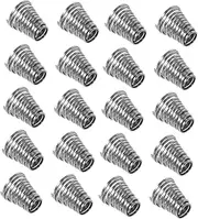 Stainless Steel Skewer Spring for Bike Hubs 20pcs Quick Release Wheel Spring Set Replacement Part for Bike Accessories