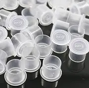 KANSPHY Tattoo Ink Caps, 300pcs Medium Size 14x12mm Pigment-based Ink Holder