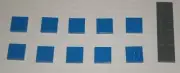 LEGO NEW 2x2 Blue Tile (10x) 306823 Brick 3068