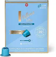 Vittoria Coffee Decaf 100% Arabica Nespresso Compatible Aluminium Capsules. Best Served as an Espresso or Milk - 20 Pack Pods