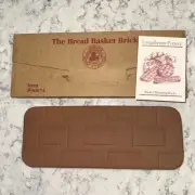Longaberger Pottery Bread Basket Brick Item #30074
