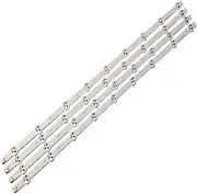 SCPCKZETZN 4pcs LED Backlight Strip Fit for LG 32PHG4900 LE32D1352 32LM340T 32LM3400 32LS3400 6916L-0923A 0881A 1030A 1031A 32PFL3507 32LM340T