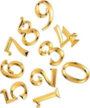 HOMOCONO 10pcs Mailbox Numbers Sticker: Die Vinyl Number Decal Self Adhesive Address Signs for Mailbox Signs Window Door Cars Trucks Address