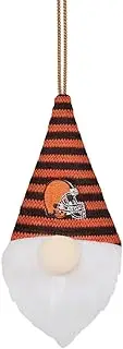 FOCO Cleveland Browns NFL Plush Gnome Ornament